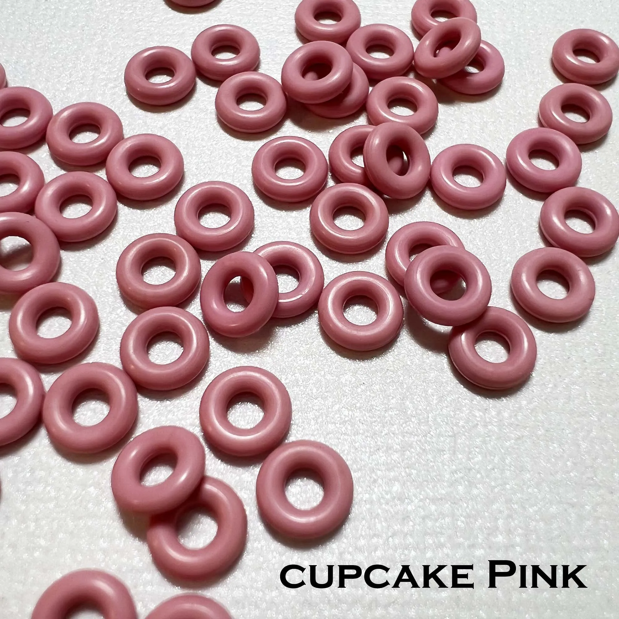 6mm Rubber O-Rings (ID: 2.6mm)  - choose color & quantity