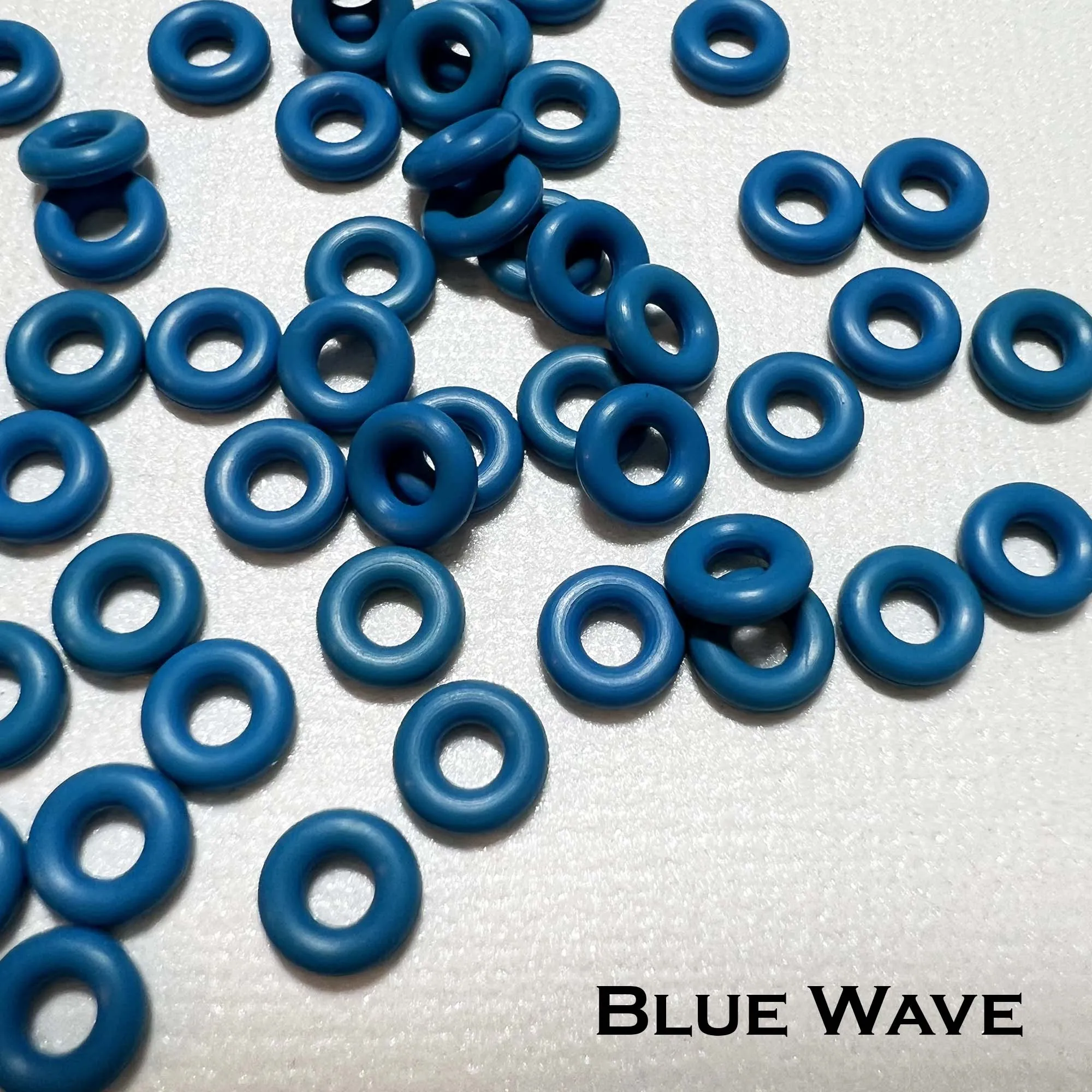 6mm Rubber O-Rings (ID: 2.6mm)  - choose color & quantity