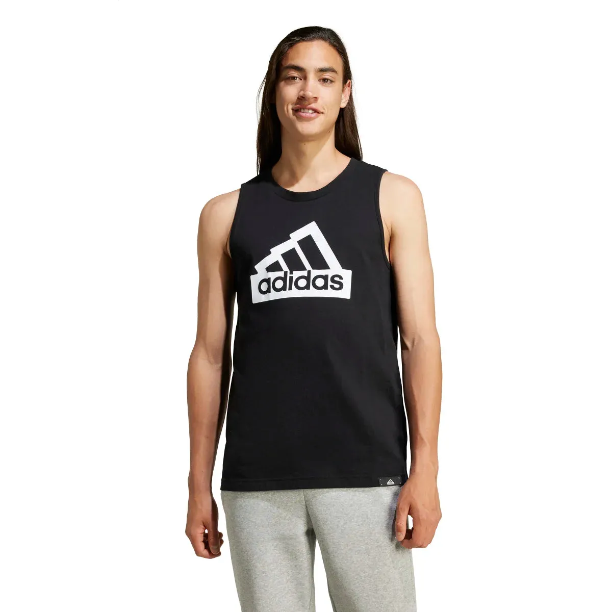 adidas Men's Modern Essentials Graphic Tank Top (Tall)