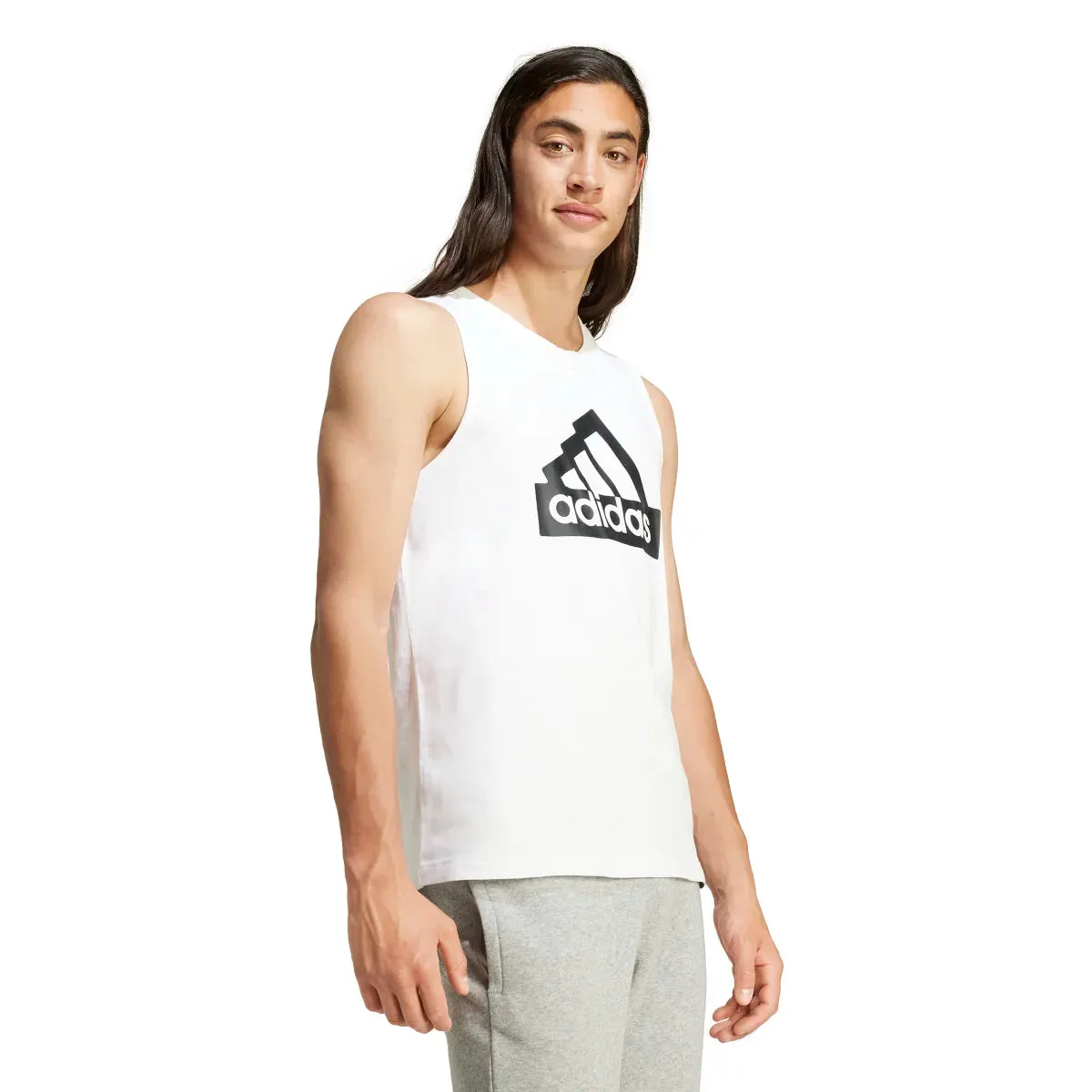 adidas Men's Modern Essentials Graphic Tank Top (Tall)