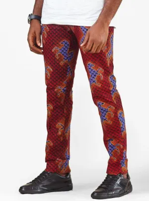 African print Olufemi Pant