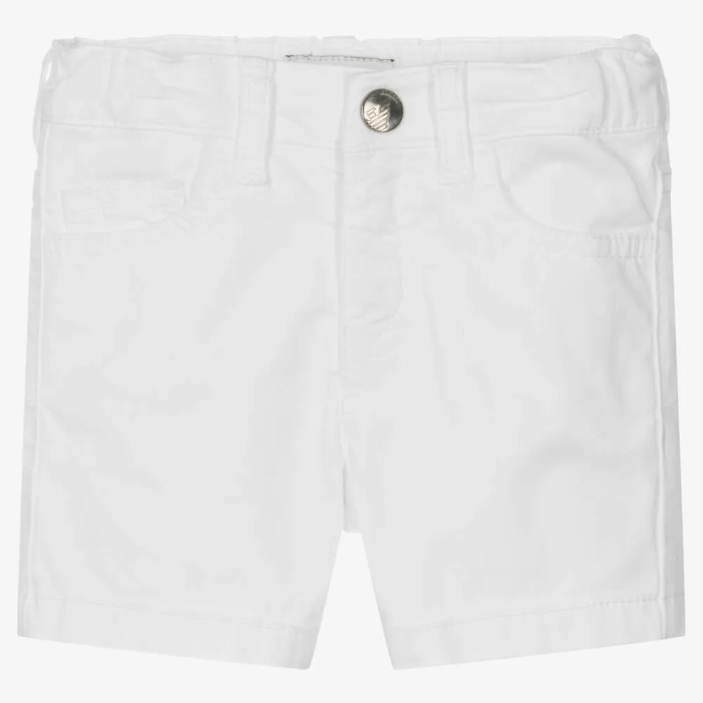 AJ White Dressy Shorts