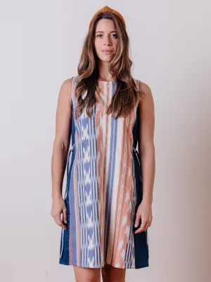 Dakota Dress - Rainbow Ikat