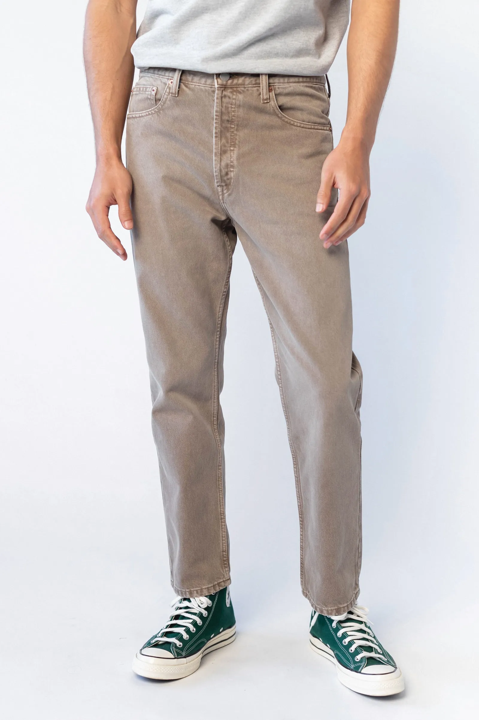 Dash Straight Jeans -Washed Sepia