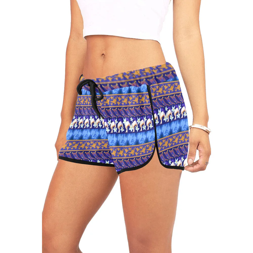 Disney Aladdin Arabian Princess Line Women's Relaxed Shorts