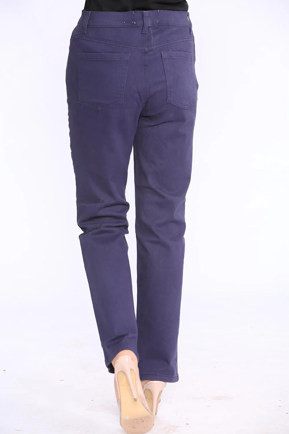 Ladies Denim Straight Jeans - UK 30