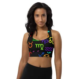 Longline sports bra Zodiac