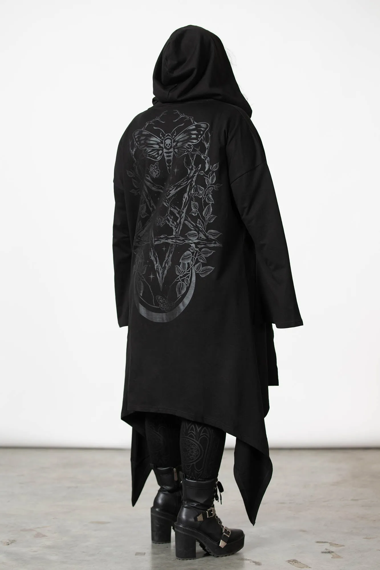 Lunar Wizard Hooded Cardigan