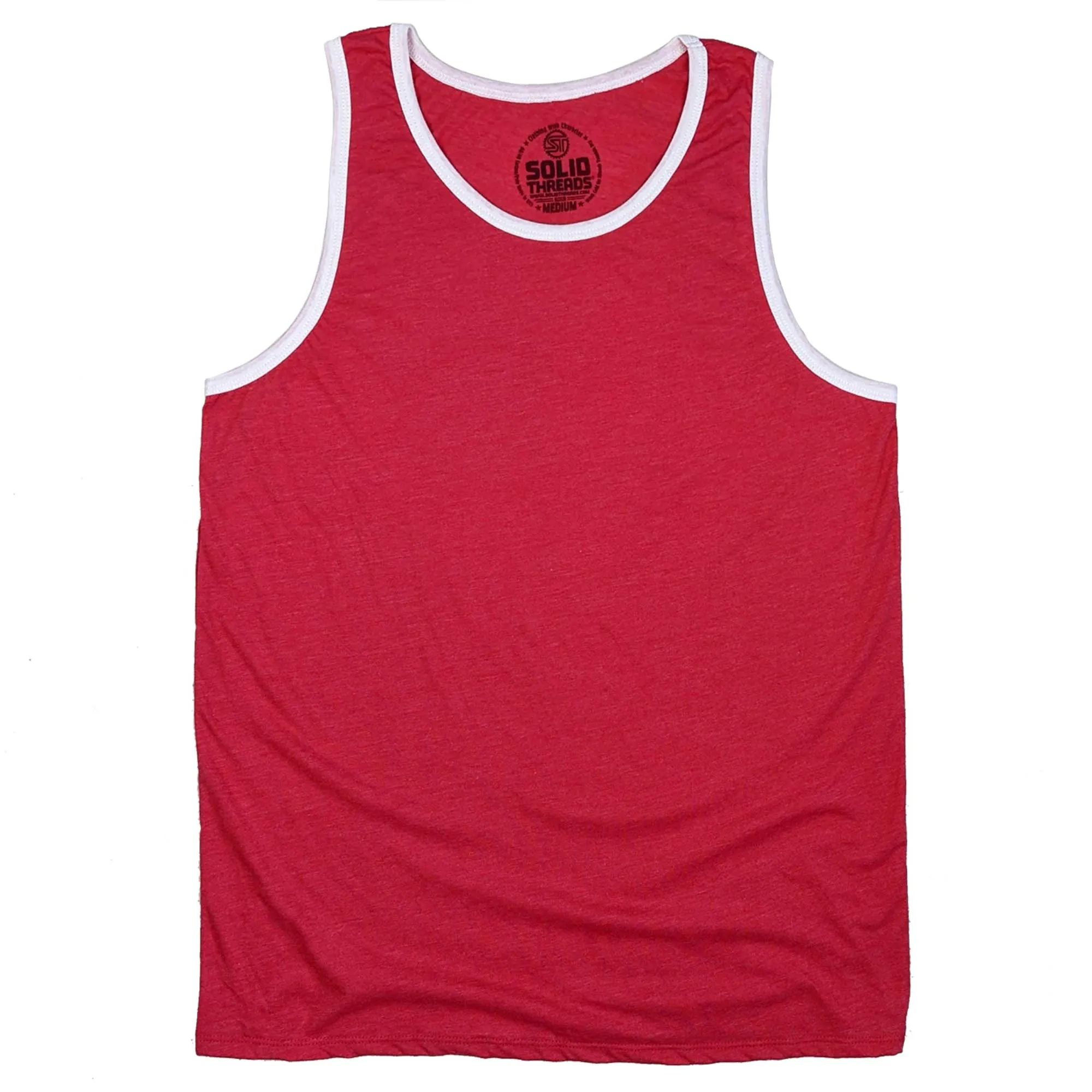 Men's Solid Threads Tank Top