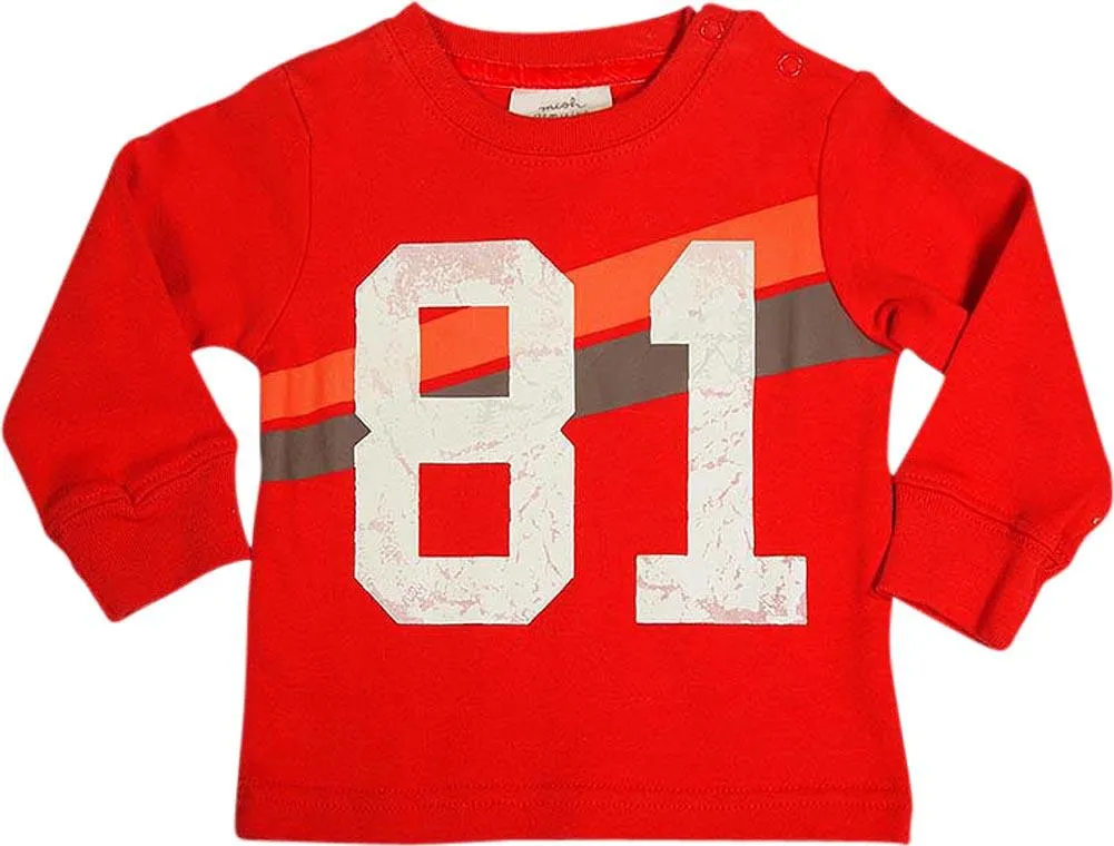 Mish Mish Baby Infant Boys Long Sleeve Graphic Tee Shirt Top Many Colors, 34502