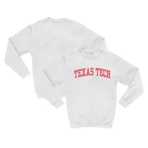 Official NCAA Texas Tech Red Raiders Unisex Premium Crewneck Sweatshirt