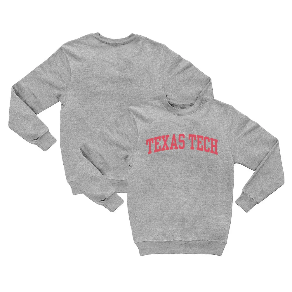 Official NCAA Texas Tech Red Raiders Unisex Premium Crewneck Sweatshirt