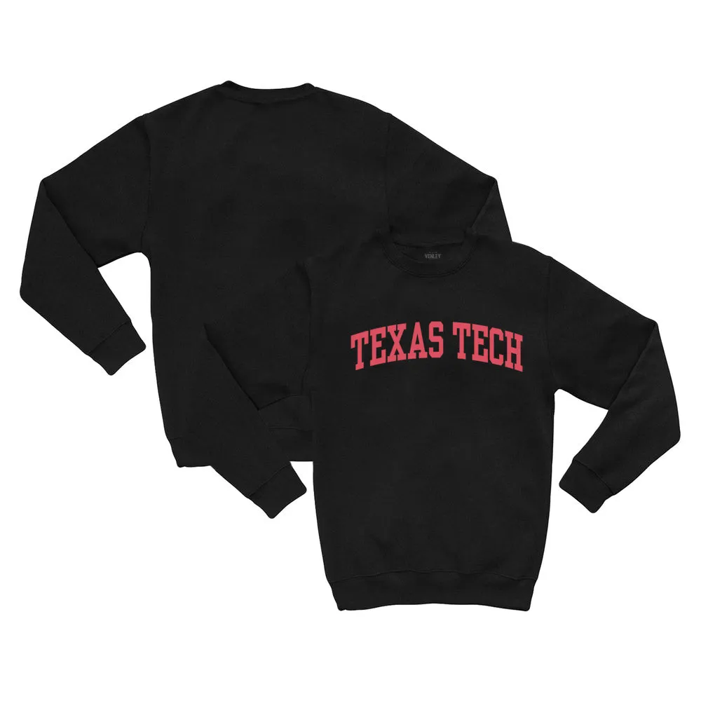 Official NCAA Texas Tech Red Raiders Unisex Premium Crewneck Sweatshirt