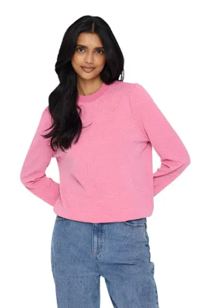 PINK CREW NECK SWEATSHIRT