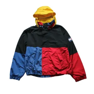 TOMMY HILFIGER COLOUR BLOCK SAILING JACKET  (M)