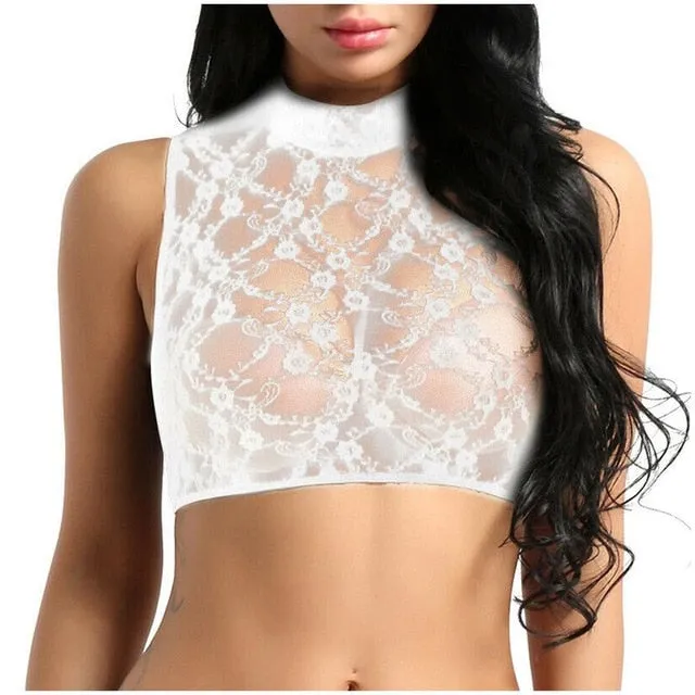 Transparent Sexy Clubwear Tees