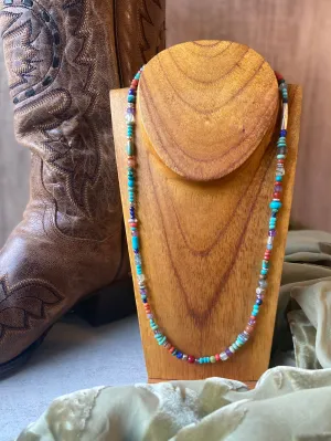 Turquoise Rainbow Necklace