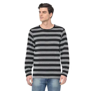 Vimal Jonney Full Sleeve Black T-shirt For Men's